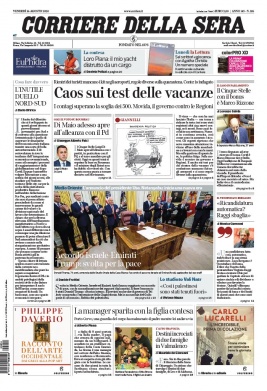 Corriere Della Sera N°20200814 du 14 août 2020 à télécharger sur iPad
