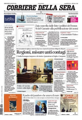 Corriere Della Sera N°20200812 du 12 août 2020 à télécharger sur iPad