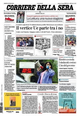Corriere Della Sera N°20200718 du 18 juillet 2020 à télécharger sur iPad