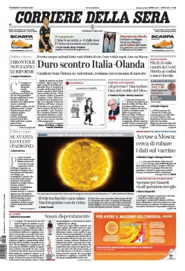 Corriere Della Sera N°20200717 du 17 juillet 2020 à télécharger sur iPad