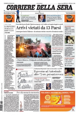 Corriere Della Sera N°20200710 du 10 juillet 2020 à télécharger sur iPad