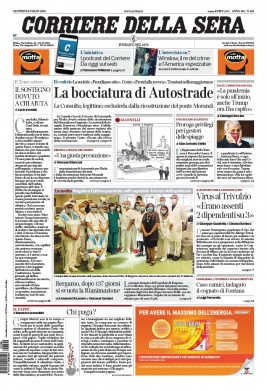 Corriere Della Sera N°20200709 du 09 juillet 2020 à télécharger sur iPad