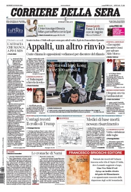 Corriere Della Sera N°20200702 du 02 juillet 2020 à télécharger sur iPad