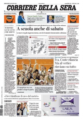 Corriere Della Sera N°20200624 du 24 juin 2020 à télécharger sur iPad