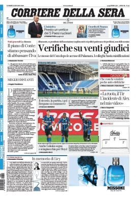Corriere Della Sera N°20200622 du 22 juin 2020 à télécharger sur iPad