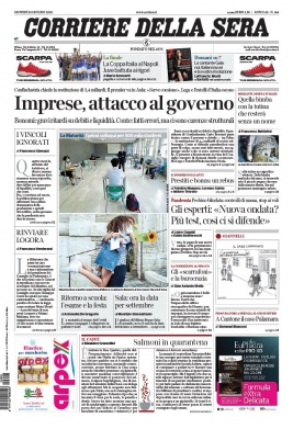 Corriere Della Sera N°20200618 du 18 juin 2020 à télécharger sur iPad