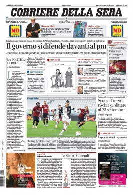 Corriere Della Sera N°20200613 du 13 juin 2020 à télécharger sur iPad