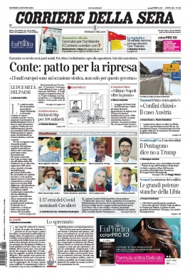 Corriere Della Sera N°20200604 du 04 juin 2020 à télécharger sur iPad