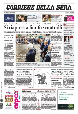 Corriere Della Sera N°20200603 du 03 juin 2020 à télécharger sur iPad