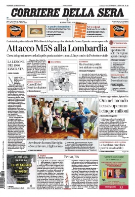 Corriere Della Sera N°20200522 du 22 mai 2020 à télécharger sur iPad