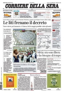 Corriere Della Sera N°20200513 du 13 mai 2020 à télécharger sur iPad