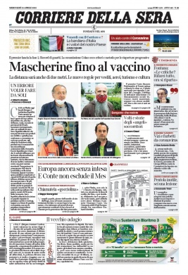 Corriere Della Sera N°20200422 du 22 avril 2020 à télécharger sur iPad