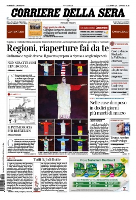 Corriere Della Sera N°20200414 du 14 avril 2020 à télécharger sur iPad