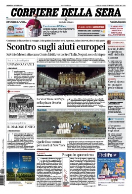 Corriere Della Sera N°20200411 du 11 avril 2020 à télécharger sur iPad