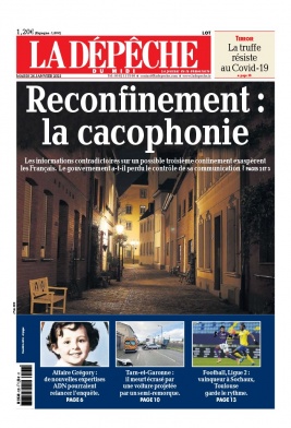 La Dépêche du Midi 26 janvier 2021 La Dépêche du Midi N°20210126 du 26 janvier 2021 à télécharger sur iPad