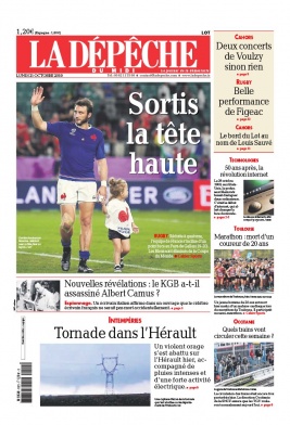 La Dépêche du Midi 21 octobre 2019 La Dépêche du Midi N°20191021 du 21 octobre 2019 à télécharger sur iPad
