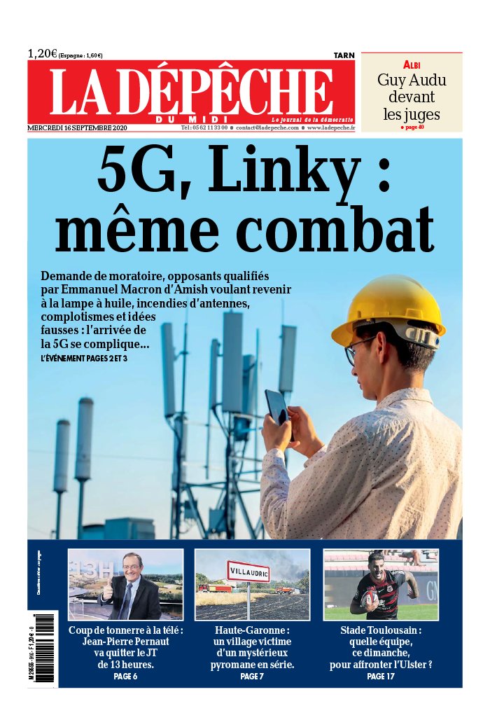 La Dépêche du Midi N°20200916 du 16 septembre 2020 à télécharger sur iPad