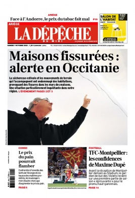 La Dépêche du Midi 01 octobre 2022 Abonnement à La Dépêche du Midi Pas Cher avec le BOUQUET ePresse.fr