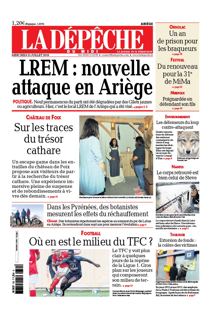 Dans Nos Coeurs 31 La Depeche Du Midi
