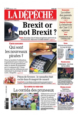 La Dépêche du Midi 18 octobre 2019 La Dépêche du Midi N°20191018 du 18 octobre 2019 à télécharger sur iPad