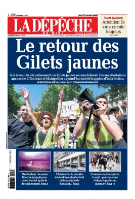 La Dépêche du Midi 16 mai 2020 La Dépêche du Midi N°20200516 du 16 mai 2020 à télécharger sur iPad