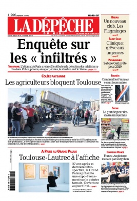 La Dépêche du Midi 09 octobre 2019 La Dépêche du Midi N°20191009 du 09 octobre 2019 à télécharger sur iPad