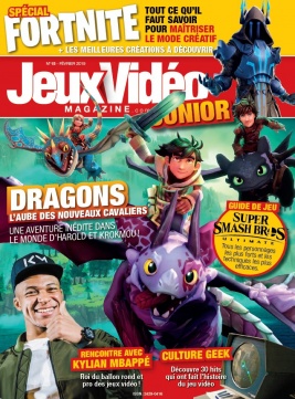 Jeux Vidéo Magazine Junior N°15 du 25 février 2019 à télécharger sur iPad