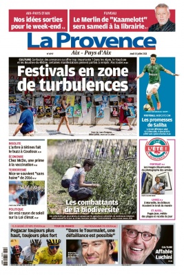 La Provence N°20210715 du 15 juillet 2021 à télécharger sur iPad
