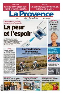 La Provence N°20201110 du 10 novembre 2020 à télécharger sur iPad