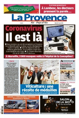 La Provence N°20200304 du 04 mars 2020 à télécharger sur iPad