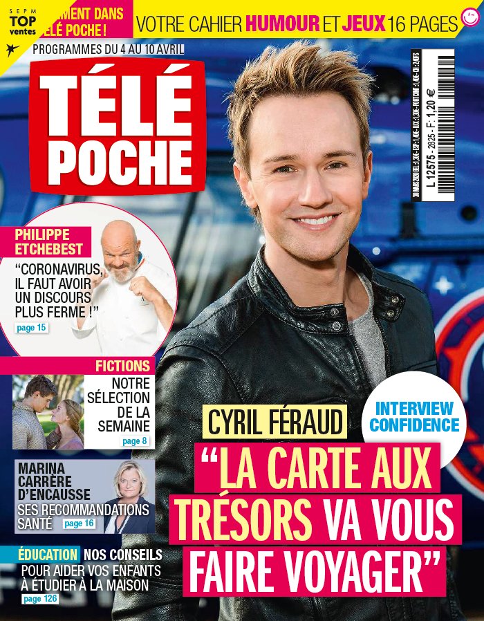 Télé Poche 30 mars 2020 Abonnement Télé Poche Pas Cher avec le BOUQUET ePresse.fr