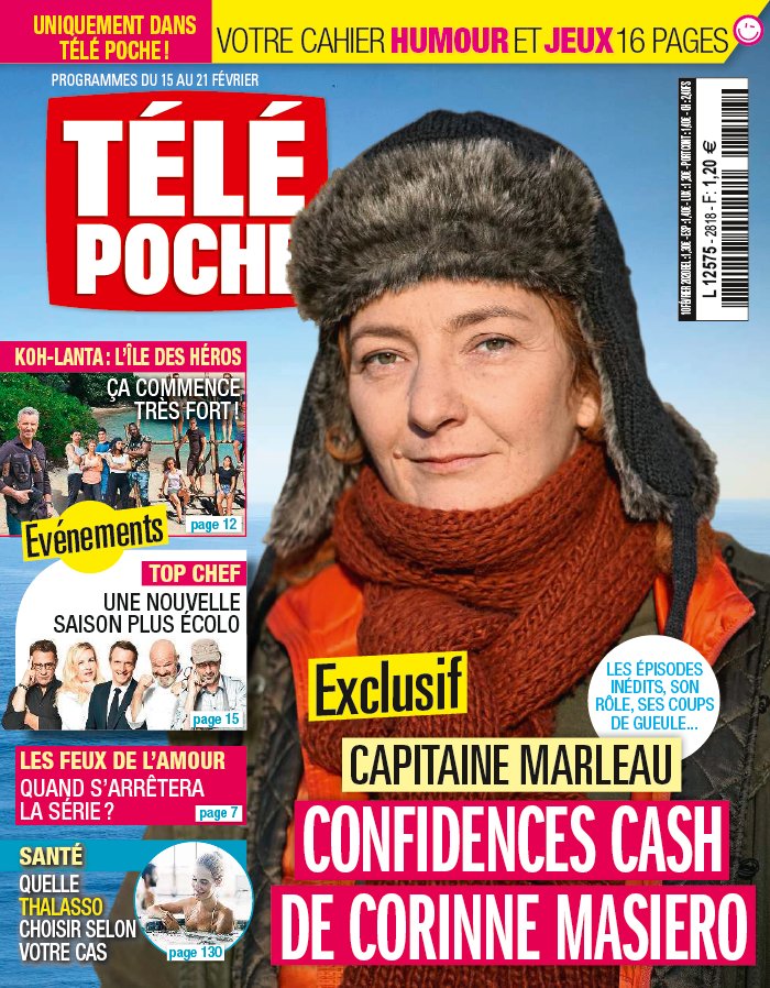 Télé Poche 10 février 2020 Télé Poche N°2818 du 10 février 2020 à télécharger sur iPad