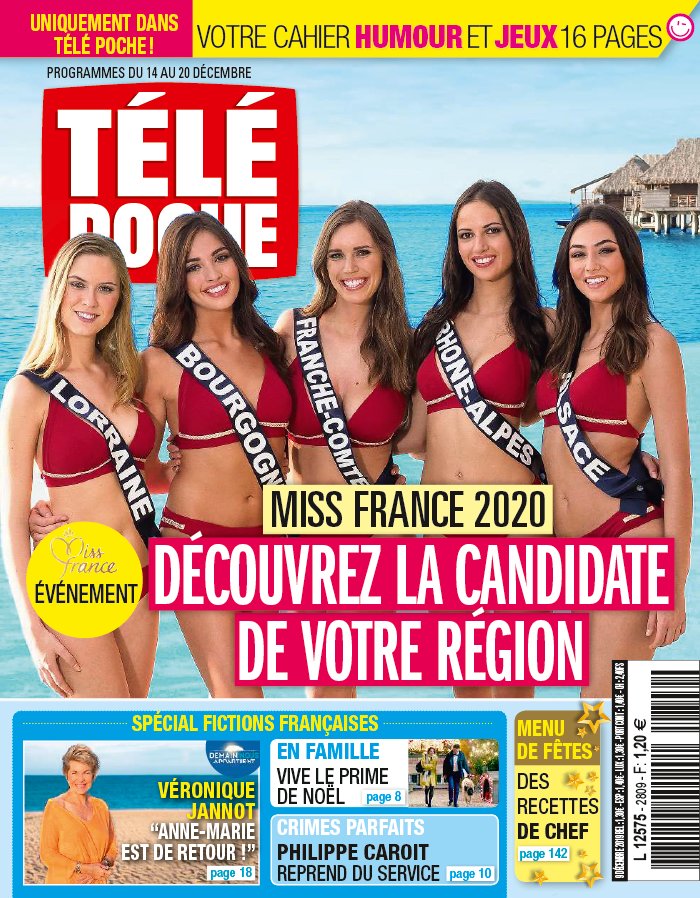 Télé Poche 09 décembre 2019 Abonnement Télé Poche Pas Cher avec le BOUQUET ePresse.fr