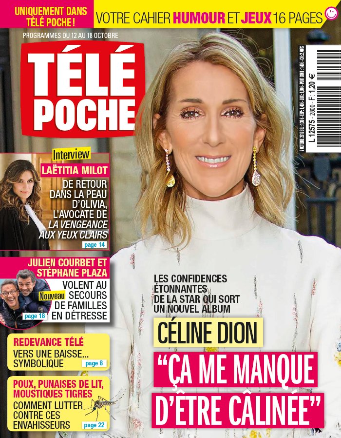 Télé Poche 07 octobre 2019 Télé Poche N°2800 du 07 octobre 2019 à télécharger sur iPad