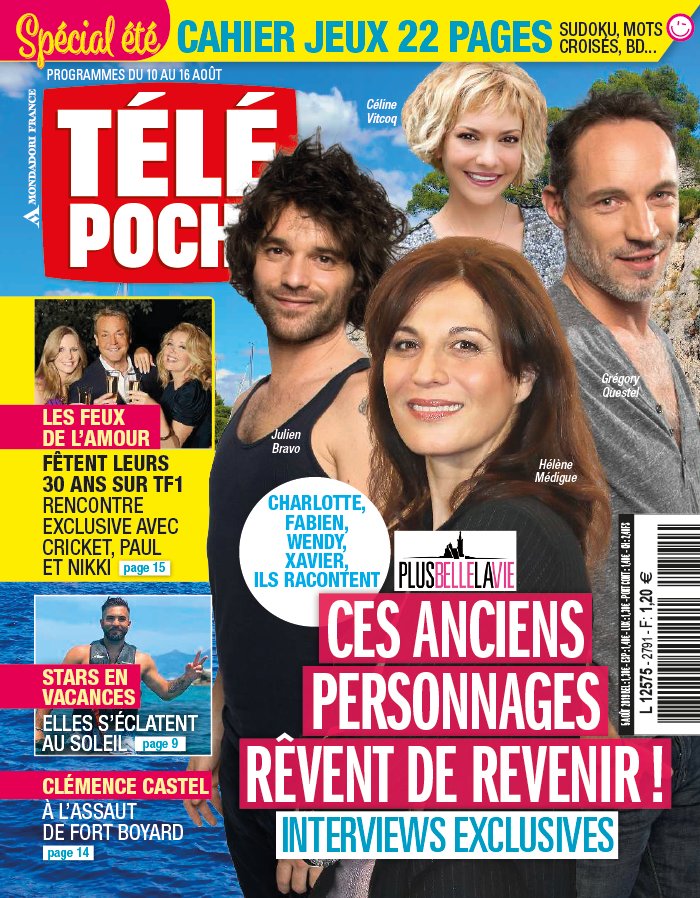 Télé Poche 05 août 2019 Télé Poche N°2791 du 05 août 2019 à télécharger sur iPad