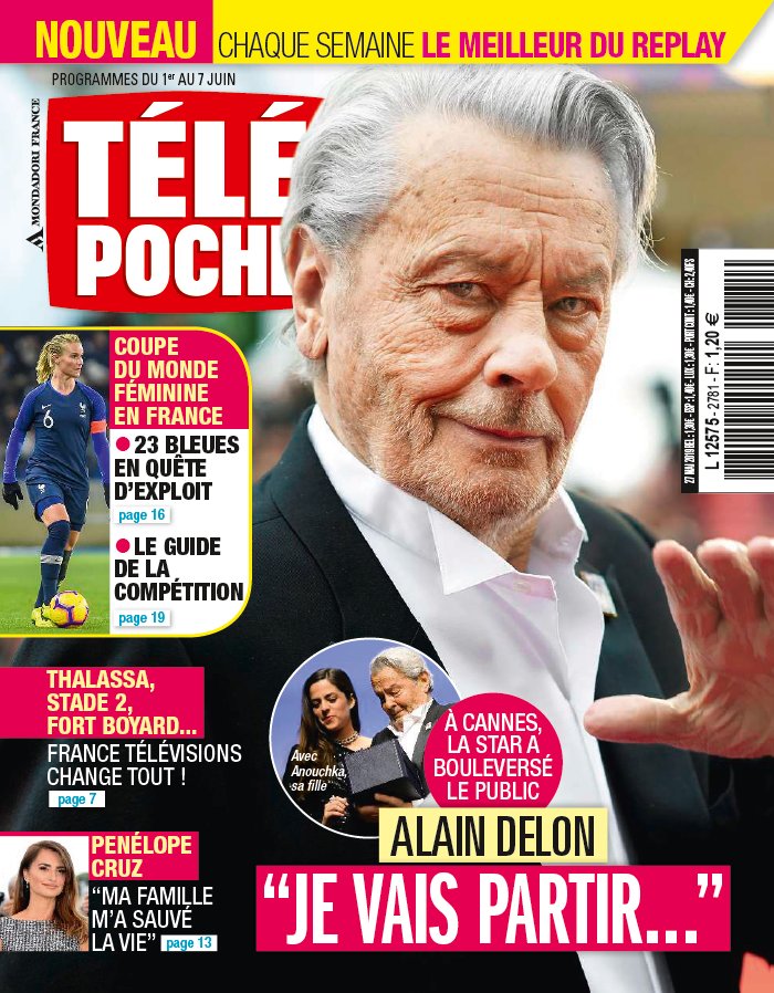 Télé Poche 27 mai 2019 Télé Poche N°2781 du 27 mai 2019 à télécharger sur iPad