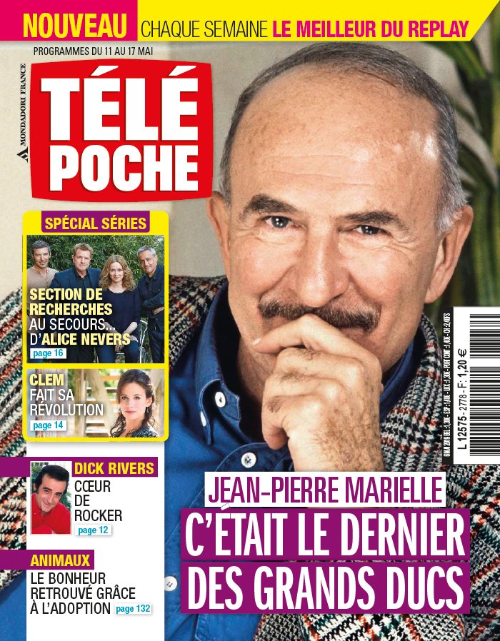 Télé Poche 06 mai 2019 Télé Poche N°2778 du 06 mai 2019 à télécharger sur iPad