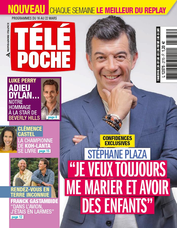 Télé Poche 11 mars 2019 Télé Poche N°2770 du 11 mars 2019 à télécharger sur iPad