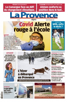 La Provence N°20211211 du 11 décembre 2021 à télécharger sur iPad