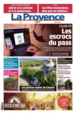 La Provence N°20210812 du 12 août 2021 à télécharger sur iPad