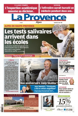 La Provence N°20210312 du 12 mars 2021 à télécharger sur iPad
