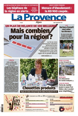 La Provence N°20200903 du 03 septembre 2020 à télécharger sur iPad