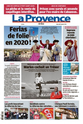 La Provence N°20200115 du 15 janvier 2020 à télécharger sur iPad