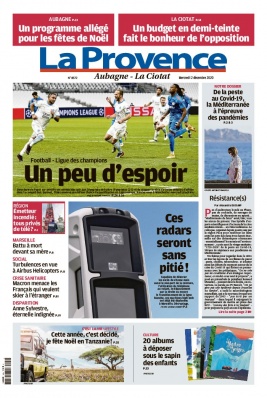 La Provence N°20201202 du 02 décembre 2020 à télécharger sur iPad