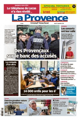 La Provence N°20210921 du 21 septembre 2021 à télécharger sur iPad
