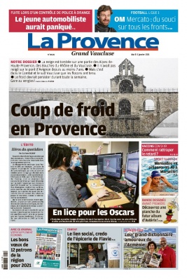 La Provence N°20210105 du 05 janvier 2021 à télécharger sur iPad