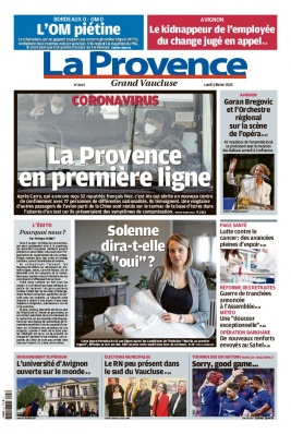 La Provence N°20200203 du 03 février 2020 à télécharger sur iPad