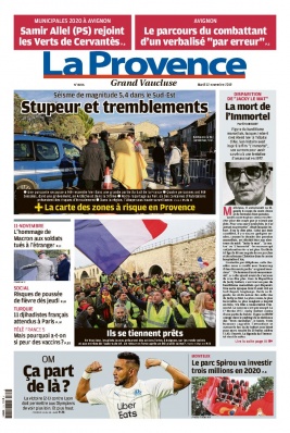 La Provence N°20191112 du 12 novembre 2019 à télécharger sur iPad