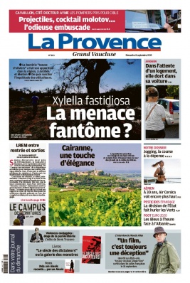 La Provence N°20190908 du 08 septembre 2019 à télécharger sur iPad