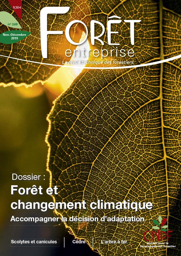 Forêt Entreprise 01 décembre 2019 Forêt Entreprise du 01 décembre 2019